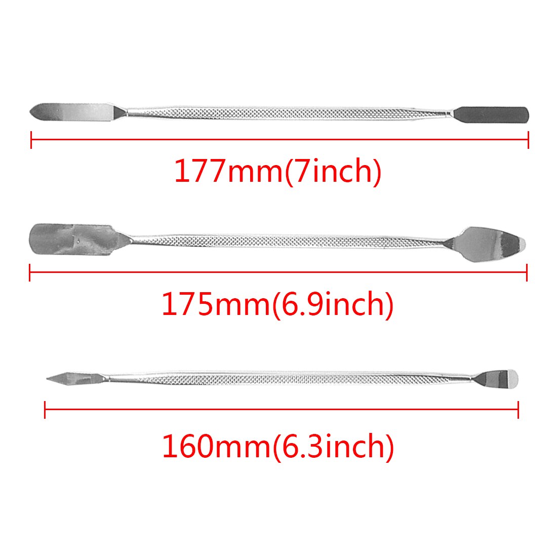 3pcs Spudgers Repair Opening Pry Hand Tool Kit Blade Phone PC Metal Spudger Disassemble Repair Tools For IPhone/ IPad/ Tablet