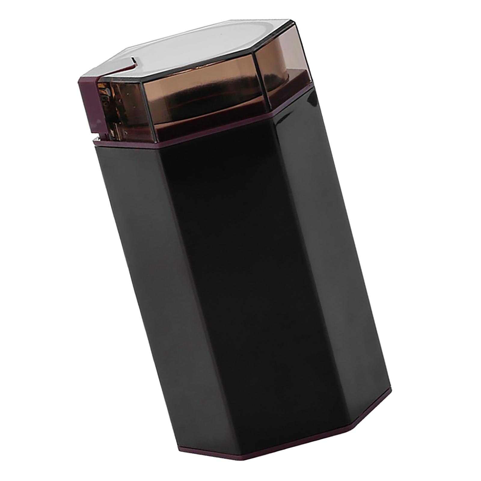 Countertop Electric Coffee Grinder Compact Size Spice Mill 304 Stainless Steel Blade for Herbs Coffee Espresso Latte Home