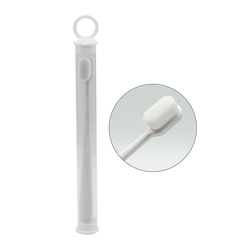 Ultra-fine Soft Toothbrush Toothbrush Black/white Ultra Soft Toothbrushes Dental Nano-antibacterial Tooth Brush: 04
