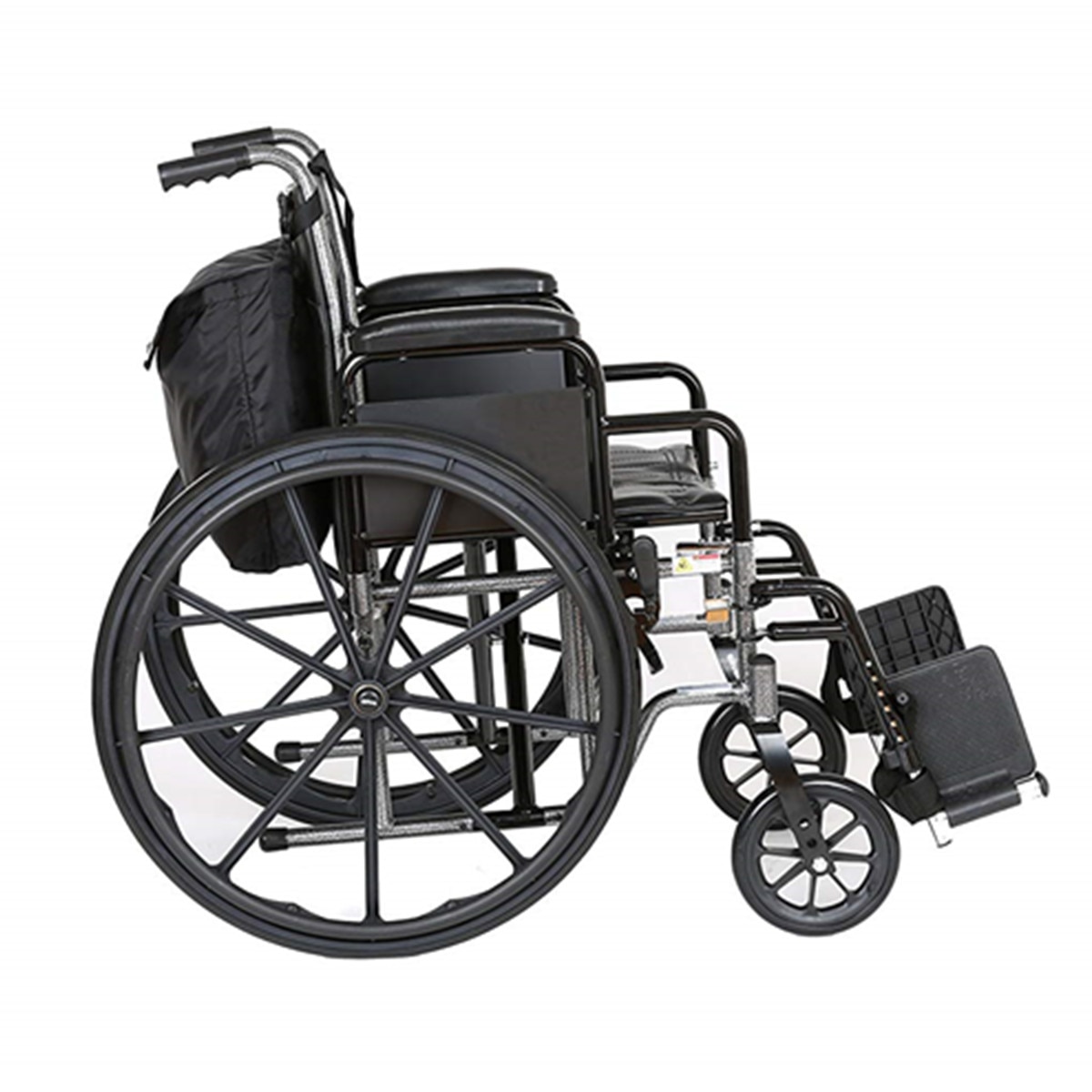 Fauteuil roulant sac Shopping mobilité rangement Holdall poignée Scooter Walker cadre stockage sacs à main noir