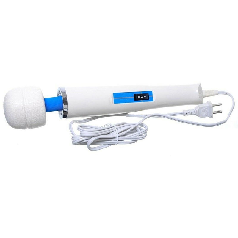 Masajeador de varita súper vibratoria, masajeador eléctrico de Hv-260R, enchufe estadounidense