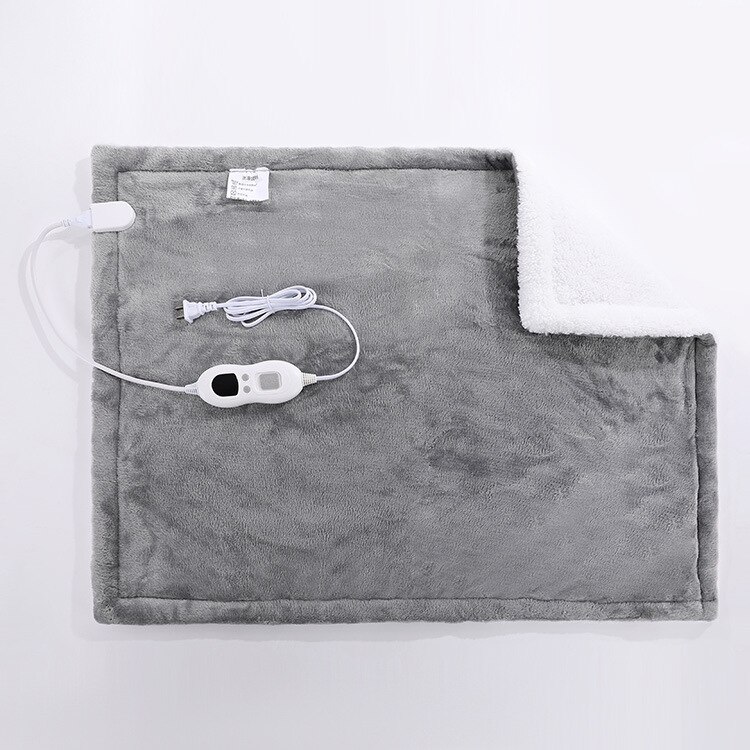 Winter Elektrische Deken Verwarmd Bed Een Zetel Verwarming Deken Verwarmd Matras Warmer Kantoor Cobertor Elektrische Dekens WT5DRT: Gray