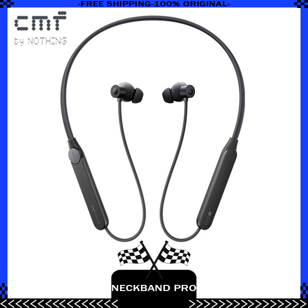Cmf by nothing halsband pro trådlösa hörlurar bluetooth 5.3 sport brusreducerande hörlurar pro in-ear låg latens lättvikt