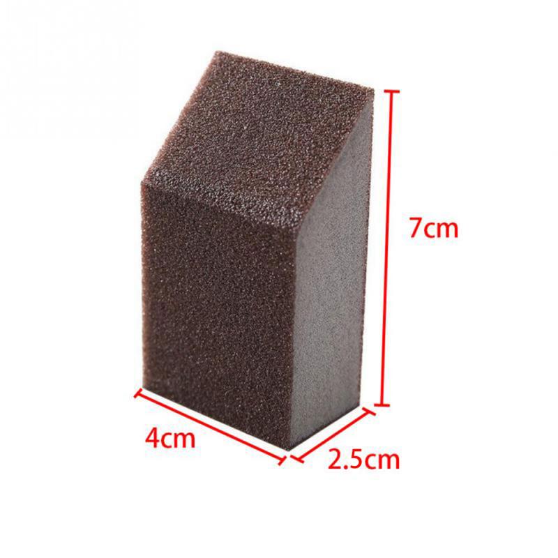 Brosse éponge Emery pour éliminer la rouille, Gadget en coton, détartrage, Pot de frottement propre, accessoires de cuisine, nouveauté