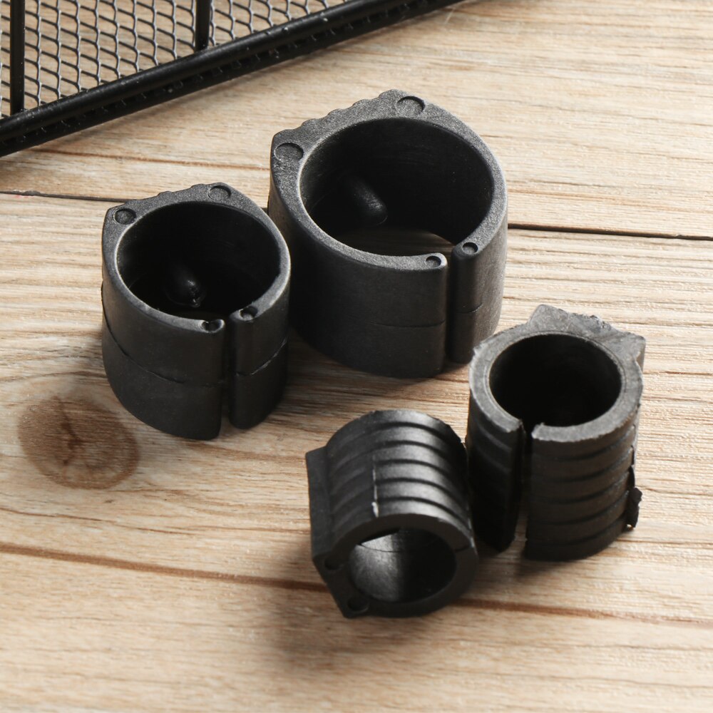 Protetor para perna de cadeira, amortecedor para bancos anti-frontal e tubo de inclinação, braçadeira em formato de u, tampas de tubo durável para proteção do chão