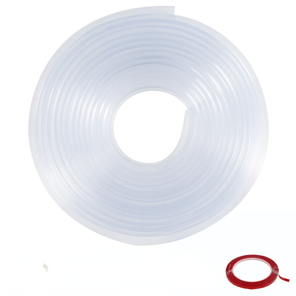 1M Baby Baby Veiligheid Hoek Bescherming Strip Guards Transparante Tafel Rand Meubels Hoekbeschermers Soft Pvc Bumper: 1M