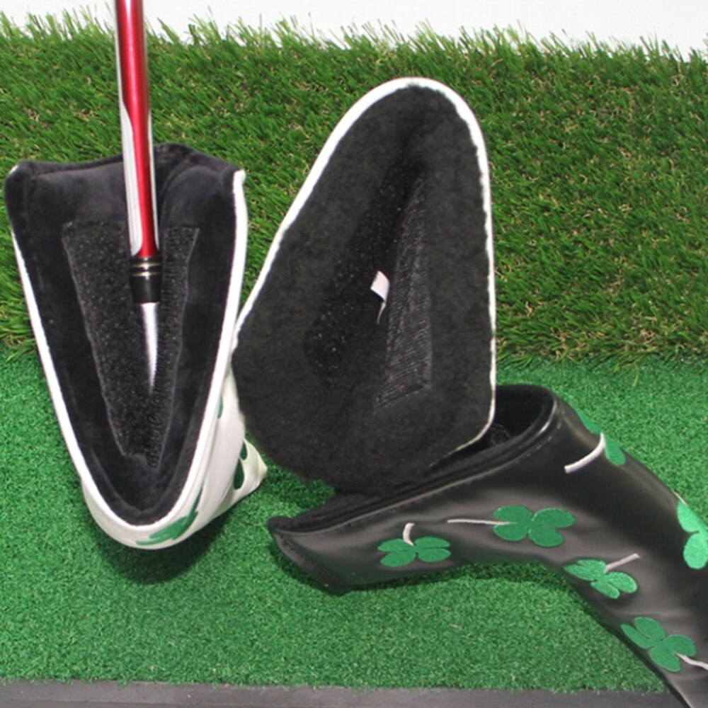 1Stck Golf Kopf Abdeckungen PU Verein Zubehör Golf Putter Abdeckung Headcover für Klinge Golf Verein Kopf Abdeckungen Zubehör