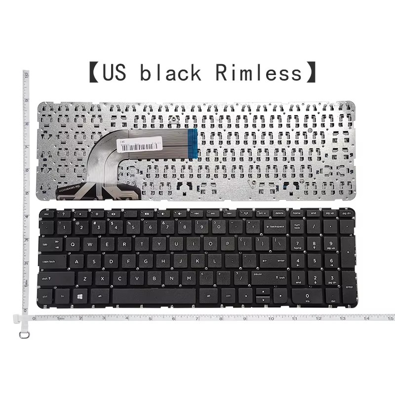 SP/FR/UK/AR keyboard for HP pavilion 15T 15Z 15-F 15-G 15-N 15-H 15-R 15-S 15-D RT3290 CQ15-A 15-E 15-N000 TPN-Q130 250 G3 C117: Yellow