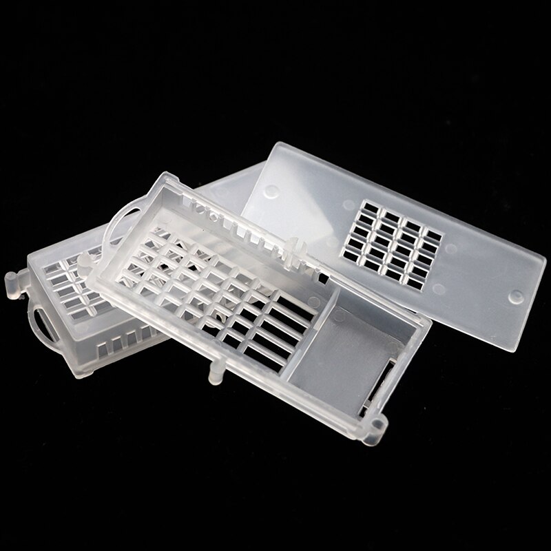 20 PCS Bee Tools Bee Transport Hive cages Beekeeping Equipment Queen house Beehive White transparent Queen Bee Cage