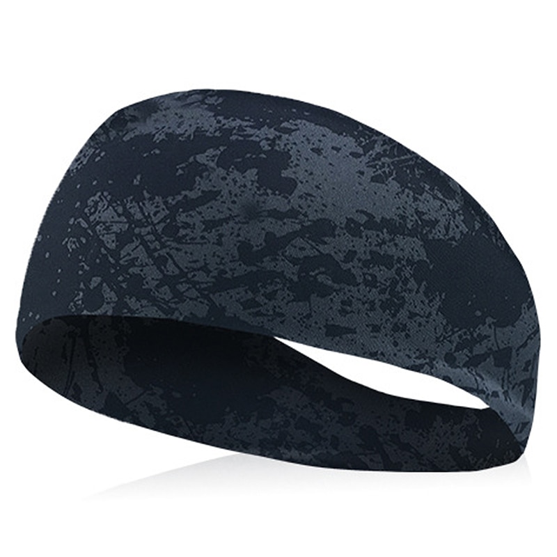 Tiara para homens e mulheres, popular, esportiva, fitas de cabelo para suar, dança de rua, ciclismo, acessórios masculinos, 1 peça