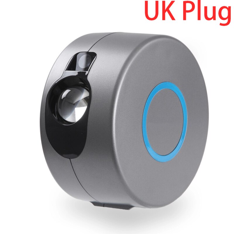 Galaxy Starry Sky Projector Rotating Water Waving Night Light LED Colorful Nebula Cloud Lamp With Remote Control For Kids: UK Gary