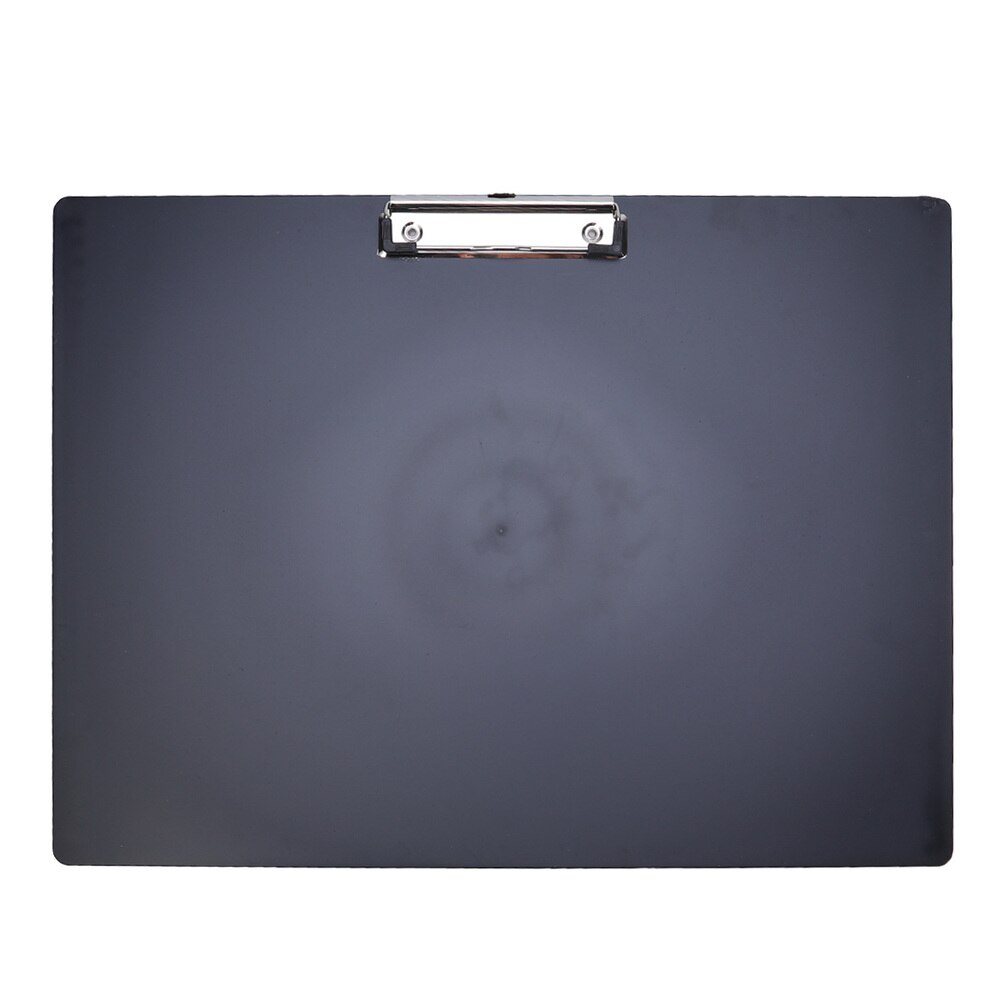 A3 Horizontal Clipboard Drawing Paper Clip Pad Thick Writing Pad Office File Folder Clip (Black): Default Title