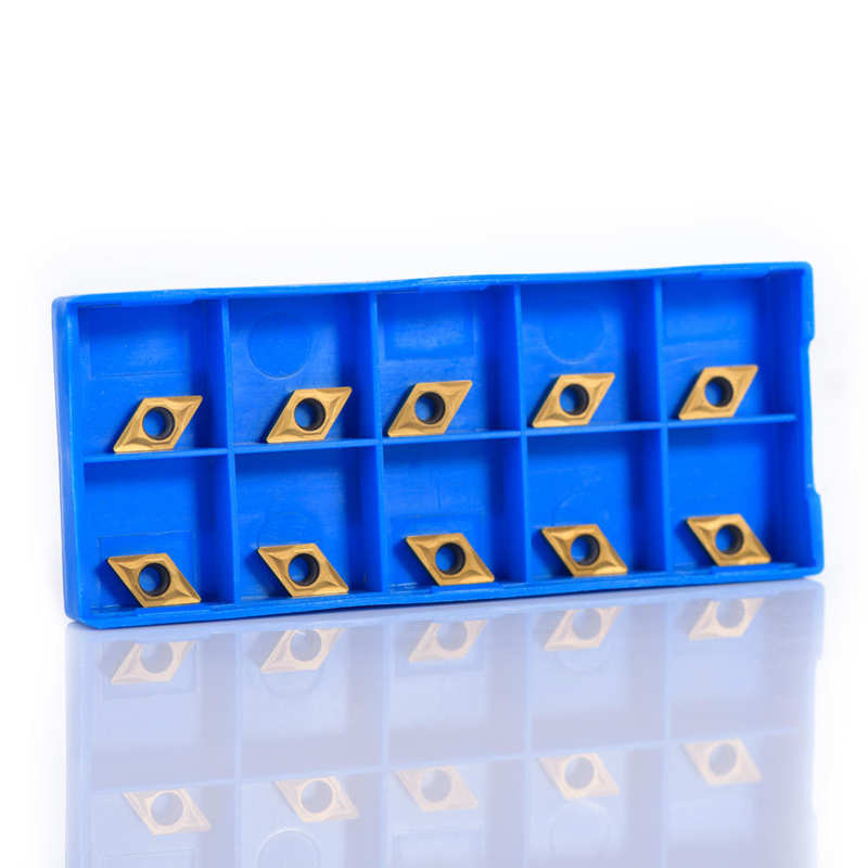 10pcs CNC Carbide Tips Inserts Blade Cutter Lathe Turning Tool With Box Mini Lathe Accessories