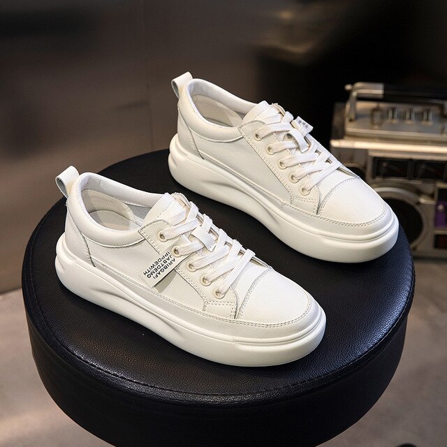 Krokodil Frauen Skateboard Schuhe Sneaker Leder Höer ErhöHenne Flache Schuhe frauen Athletisch Sport Schuhe schuhe aus Weiß