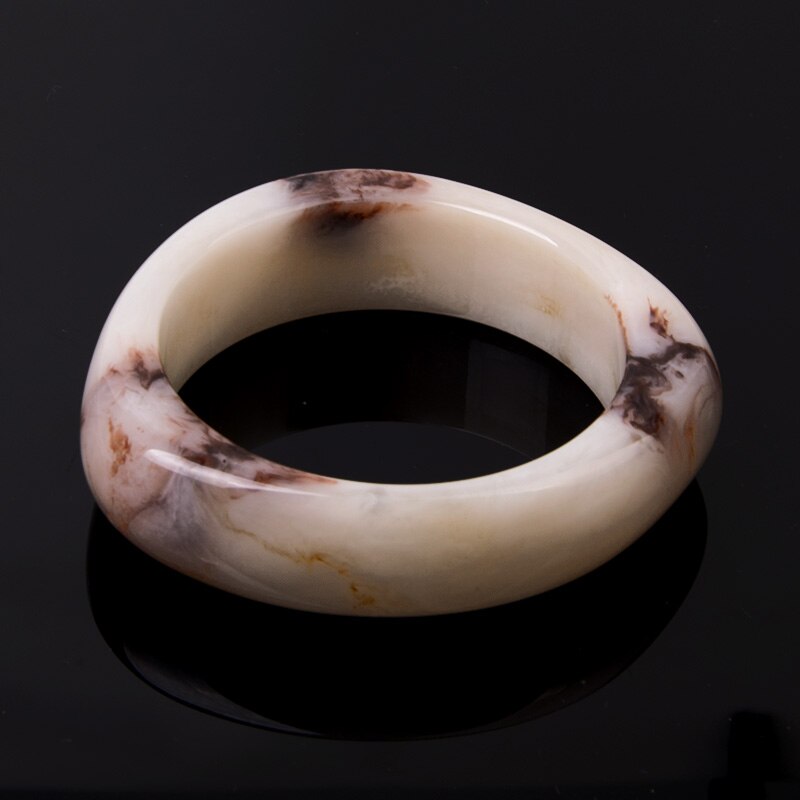 Guanlong damearmbånd/armbånd til kvinder indiske smykker harpiks akrylarmbånd med charms til piger: Kb189-7