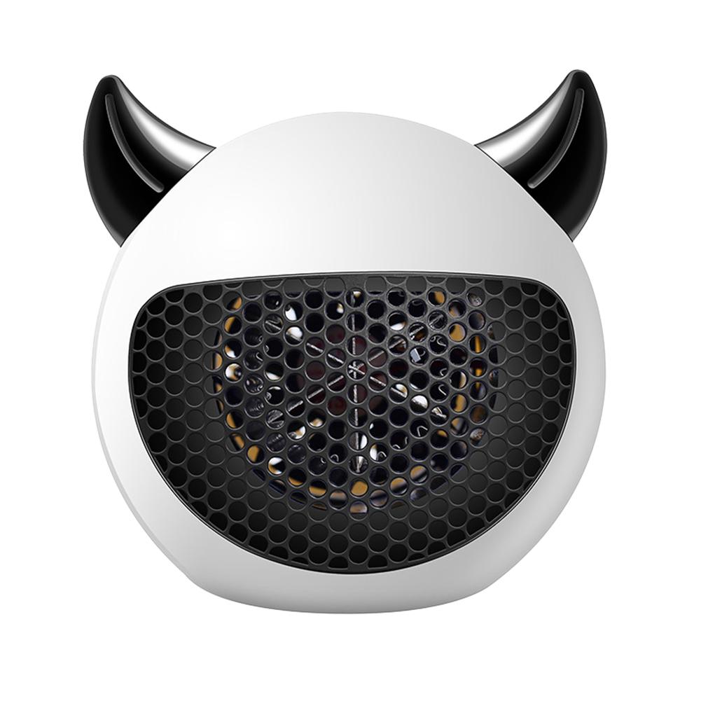 Przenośne elektryczne ogrzewacz pomieszczeń wentylator pokój grzejnik ambona mini ogrzewanie nagrzewnica powietrza dla domu przestrzeń ocieplacz na zimę wentylator: biały