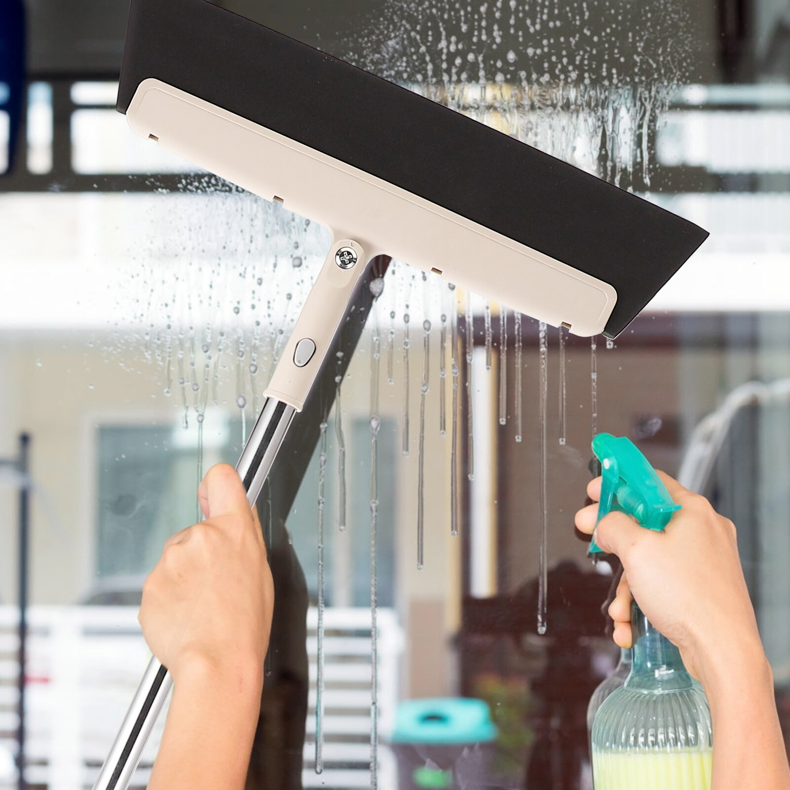 Wiper Floor Cleaner Window Wiper Portable Floor Wiper Cleaning Wiper for Home Bathroom Indoor Office