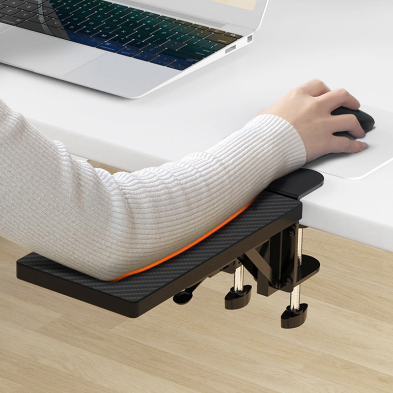 Computer Arm Support Desk Armrest Sturdy Mouse Arm Support Computer Desktop Extender For Home And Office