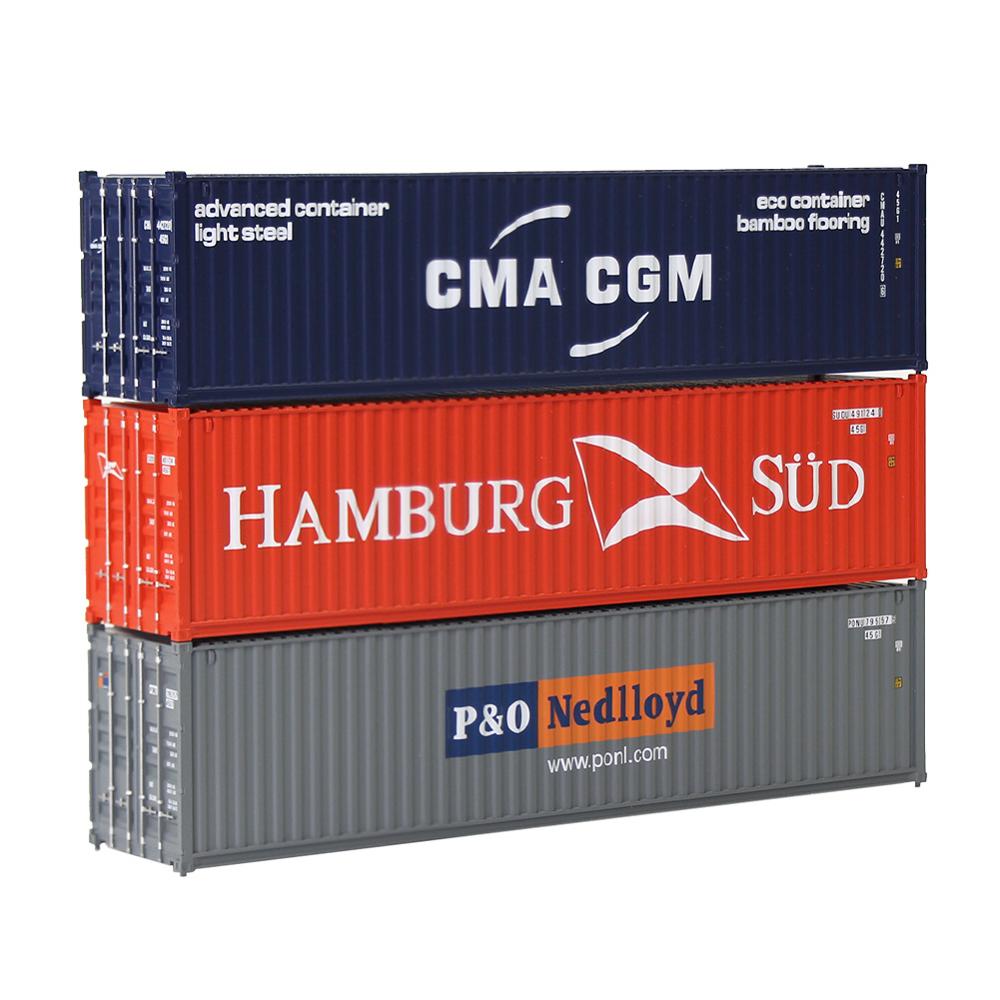 Ho skala 40ft container cma cgm 1:87 godsvogn mode... – Grandado