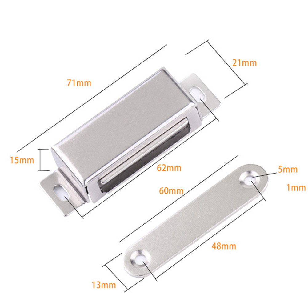 Langlebige magnetische Verriegelung langlebige Haltbarkeit magnetische Tür Marine verwenden 304 Edelstahl Hoch leistungs magnet Stärke: Grau