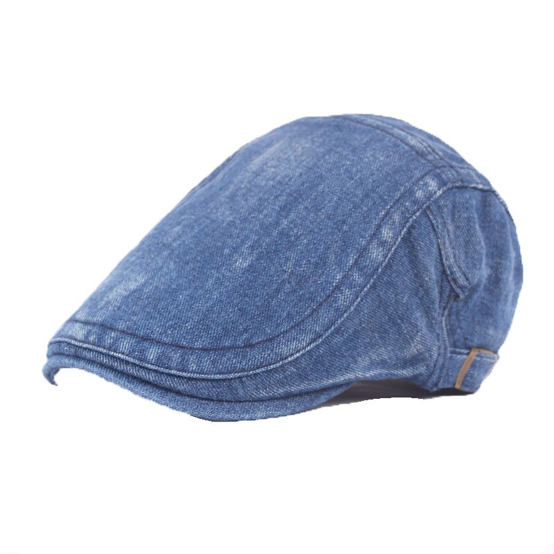 Vår og sommer denim beret utendørs reise fritid vill solhatt frem lue