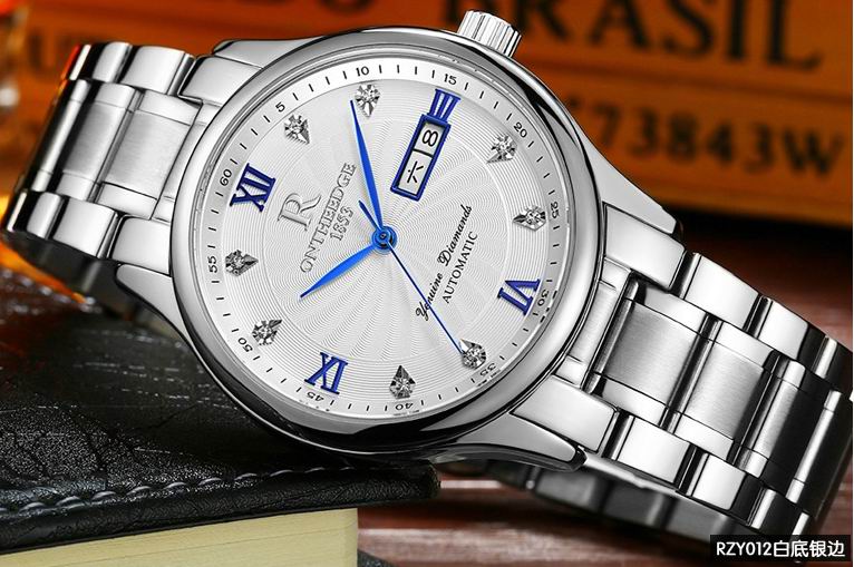 Man Ultra Dunne Horloge Mannen Horloges Luxe Mannelijke Klok Business Quartz Horloge Horloge Voor Mannen Relogio masculino: silver