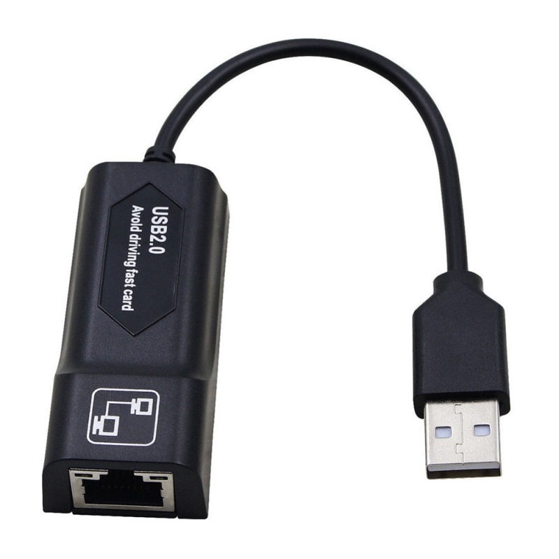 USB 2.0 à Gigabit Ethernet RJ45 LAN (10/100) Mbps USB Ethernet adaptateur réseau Lan RJ45 carte pour PC portable Win7 Andriod Mac