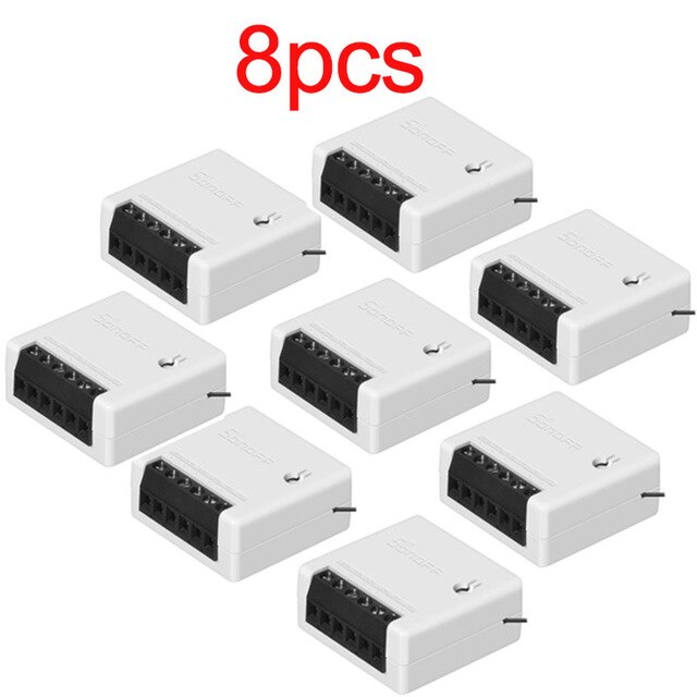 1/10Pieces Sonoff Mini DIY Smart Switch Small Ewelink Remote Control Wifi Switch Support An External Work with Alexa Google Home