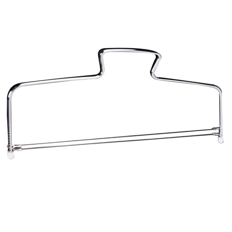 Double Wire Cake Cutter Slicer Double Line Adjustable Metal Cake Cutter Stainless Steel Cake Pastry Slicer Kitchen Baking Tool