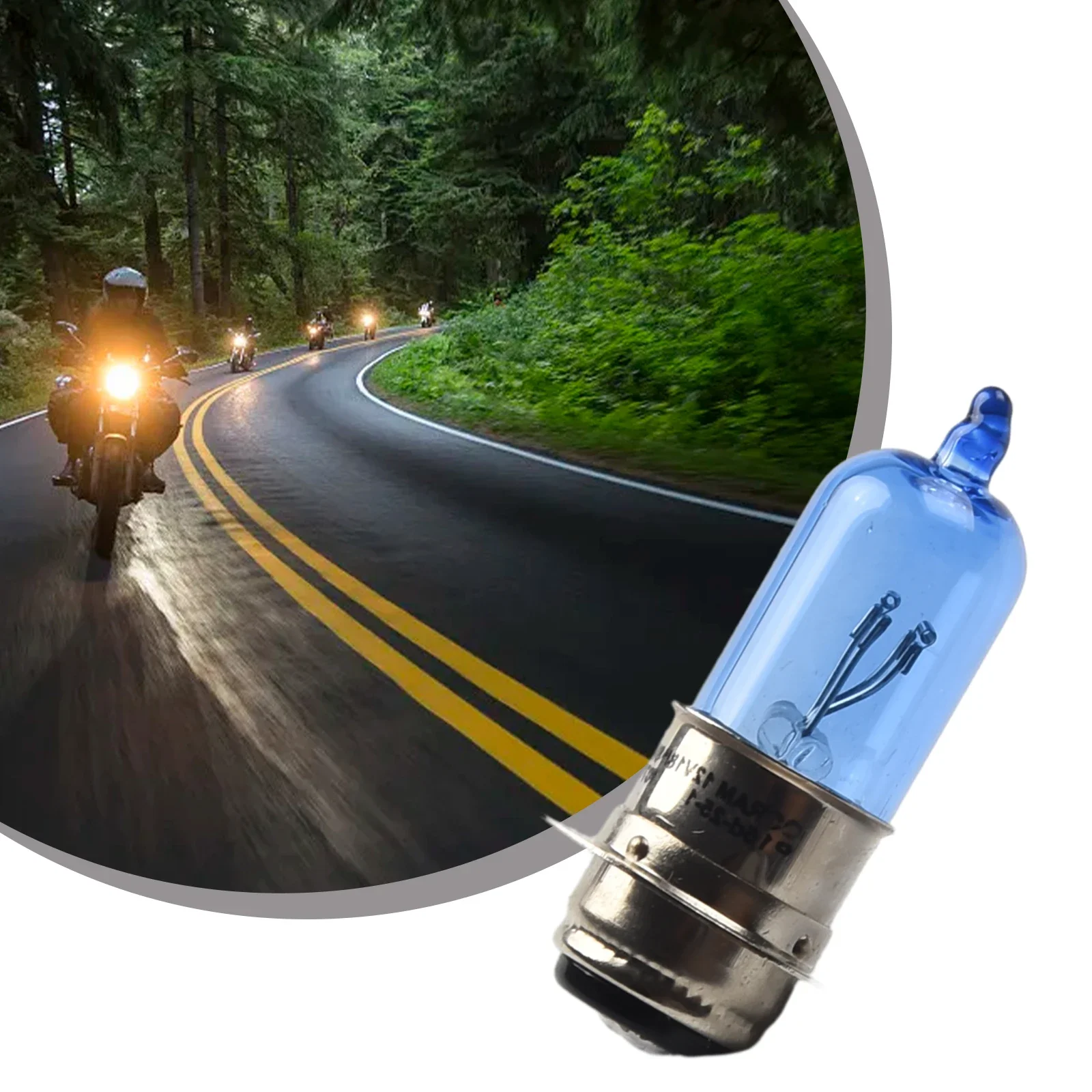 Halogeenlamp Koplampen voor motorfietsen en elektrische voertuigen H6 T19 P15D motorfiets super helder