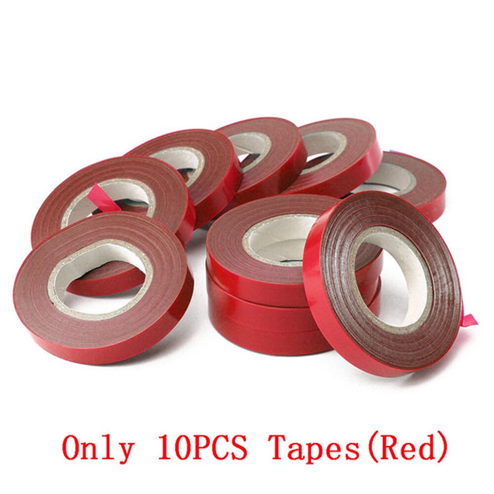 Allome Koppelverkoop Machine Plant Tuin Plant Tapetool Tapener 10 Rolls Tape Set Voor Groente, Druif, Tomaat, komkommer, Peper Bloem