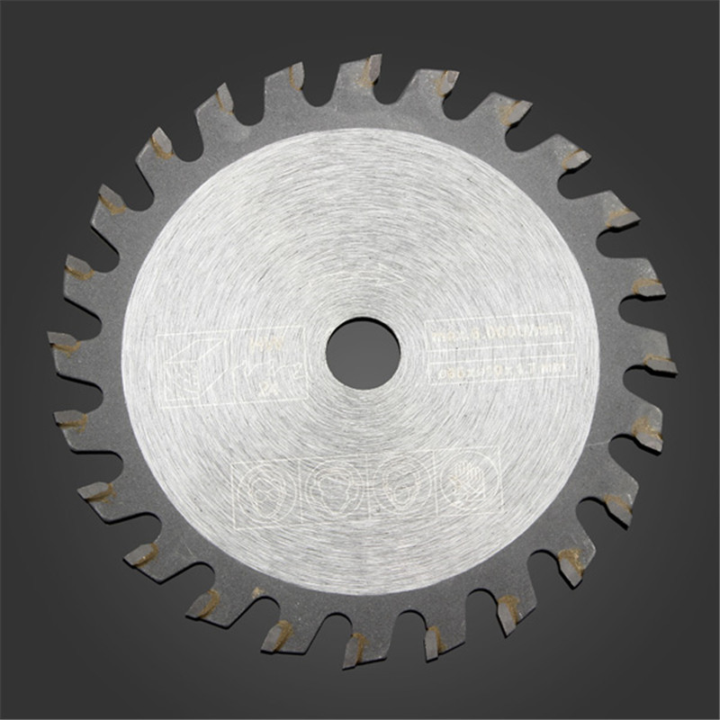 TCT-/05 de roue de lame de scie circulaire pour la coupe du bois, disque de coupe en carbure, travail de calcul, 85mm, 24 dents, 10mm, 1PC