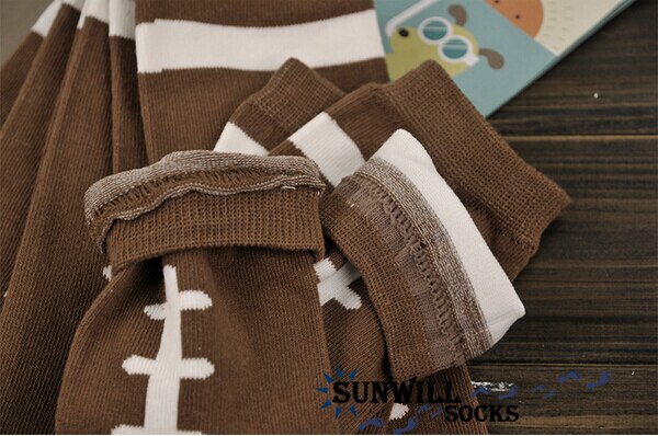 Calentadores de algodón para brazo de bebé, medias de fútbol para niño y niña, calentador, 3 pares, novedad de