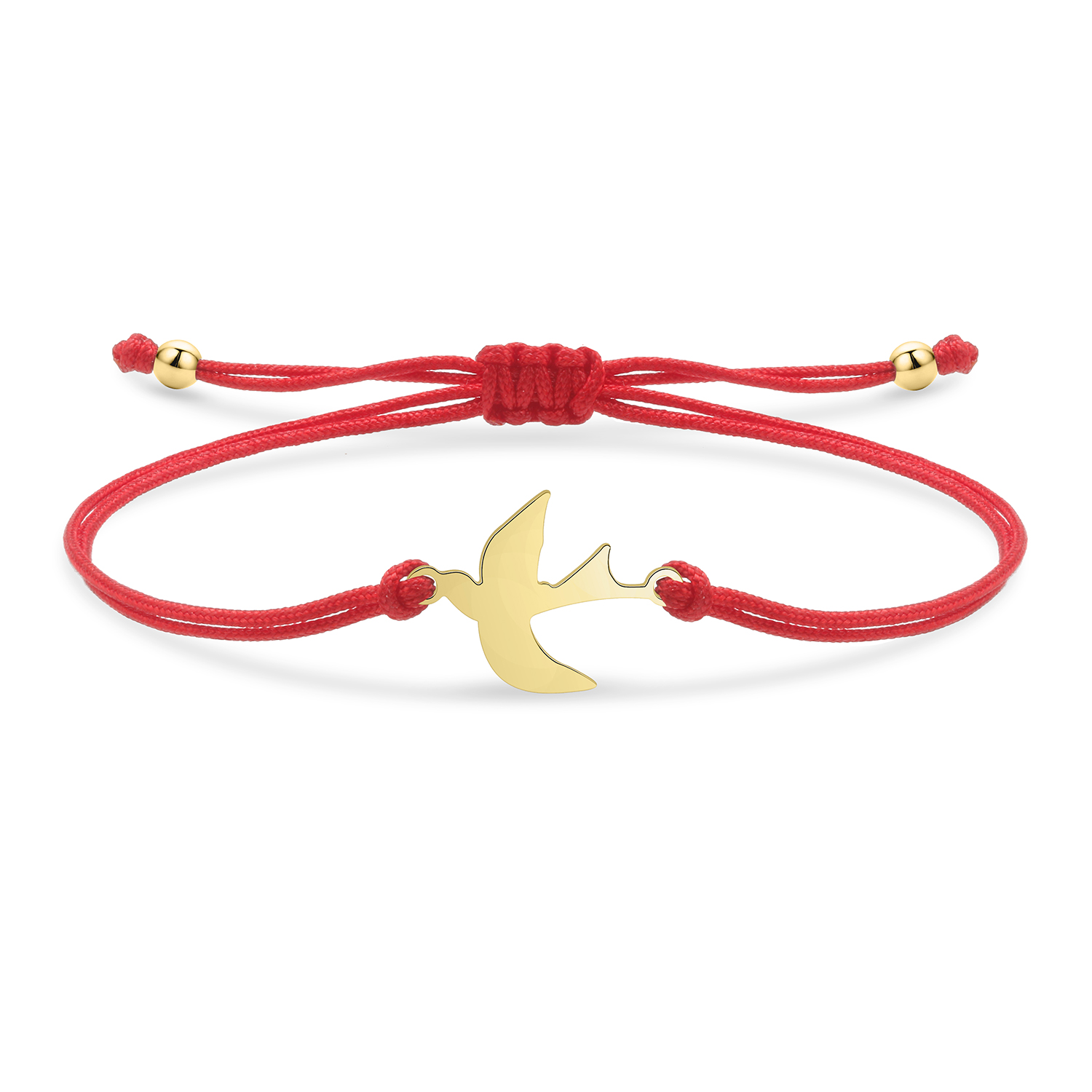 Roestvrijstalen Mooie Zwaluw Bedelarmband Vrouwen Wilde Dieren Rood Roze Blauw Grijs Groen Paars String Handgemaakte Sieraden Cadeau: Hot Stamping