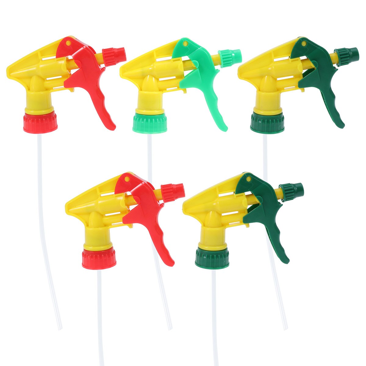 10 Pcs Universal Spray Bottle Trigger Replacement Plastic Spray Nozzles Thicken Sprayer Replacement Trigger Spray Tops Spray