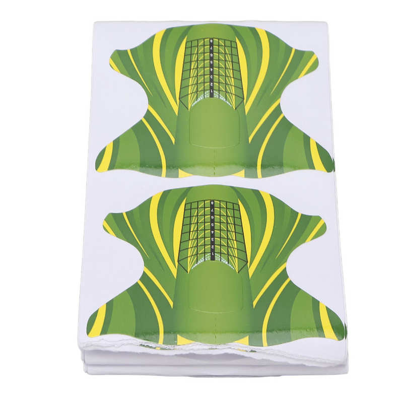 Nail Guide Form Eco Friendly Length Mark Compact Portable Nail Art Form for Home for Nail Artist for Nail Salon