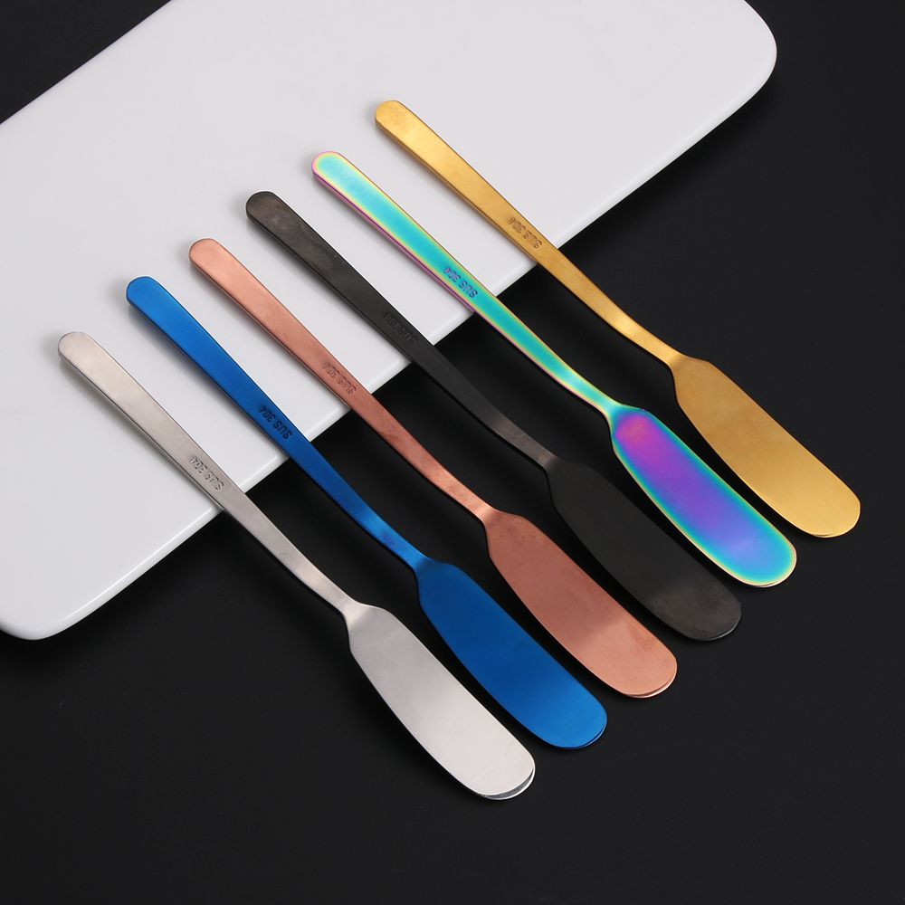 Polishing Butter Knife Stainless Steel Creativity Tableware Decorating Knife Jam Knife Spatula