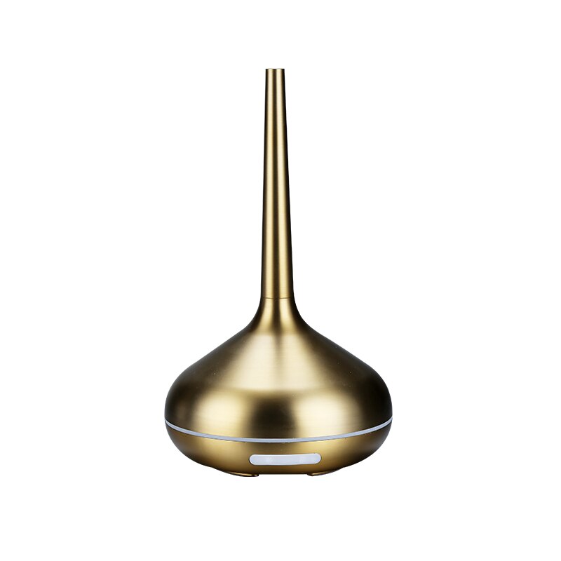 Zilver Goud Kleur Ultrasone Luchtbevochtiger Voor Thuis Aromatherapie Diffuser Cool Verdamper Vaporizer Kamer Geur Luchtverfrisser: YELLOW