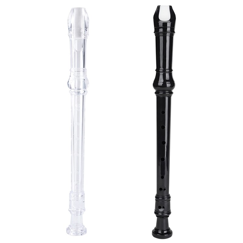 8-Hole Soprano Descant Recorder with Cleaning Rod Music Instrument