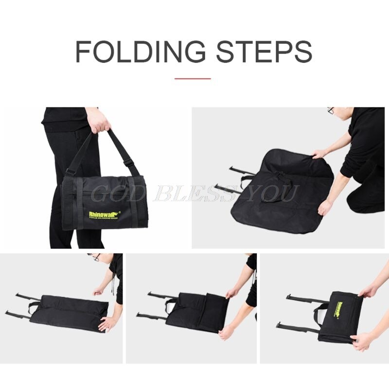 Bolsa de bicicleta plegable-maleta impermeable para bicicleta, bolsa de transporte para bicicleta al aire libre, adecuada para viaje en tren y coche,