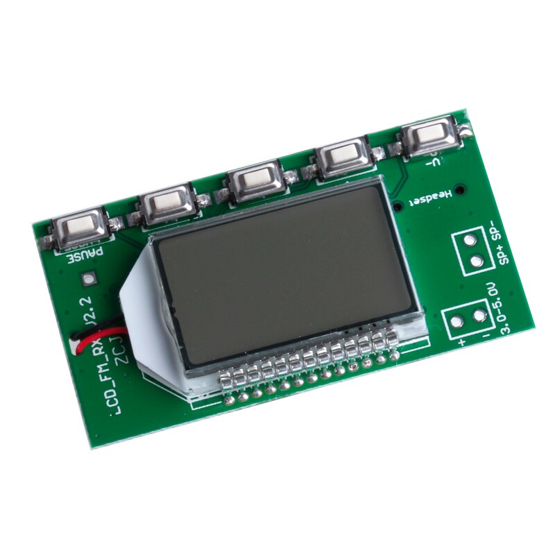 Hottest 87-108MHz DSP &amp; PLL Digital Wireless Microphone Stereo Audio FM Receiver Module