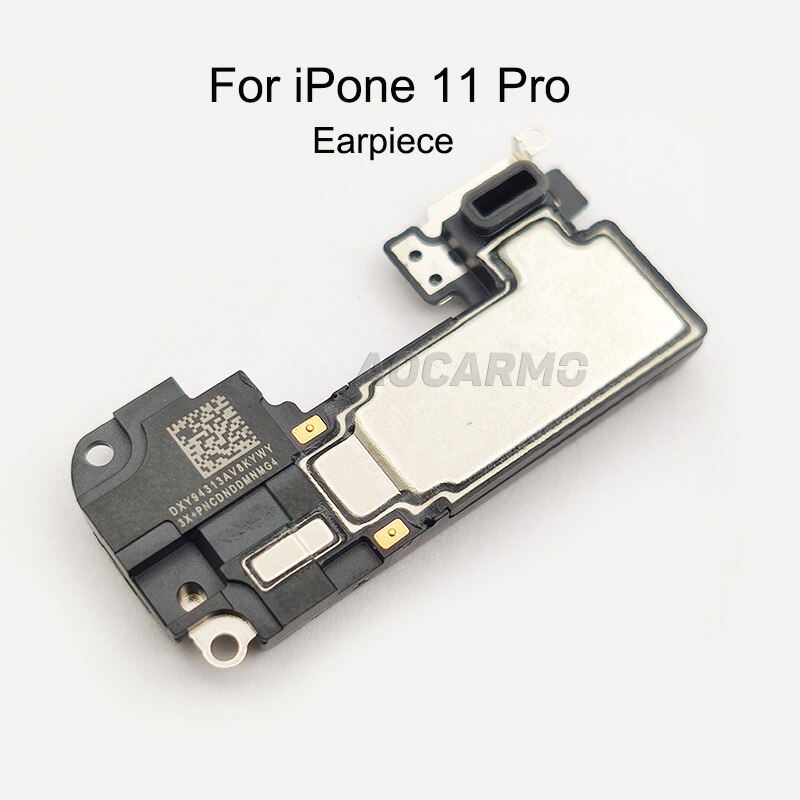 Aocarmo Für iPhone 11 Profi oben Hörer Ohr Lautsprecher Unterseite Lautsprecher Summer Klingelton Ersatz Teil: Earpiece