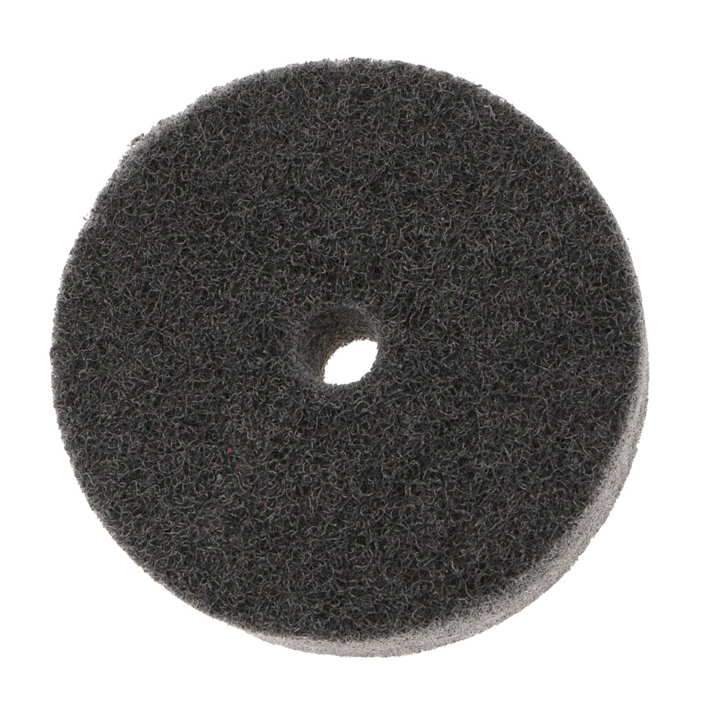 3 Inch Nylon Fiber Polishing Wheel with10mm Bore Metal Dust Paint Remove for Bench Grinder