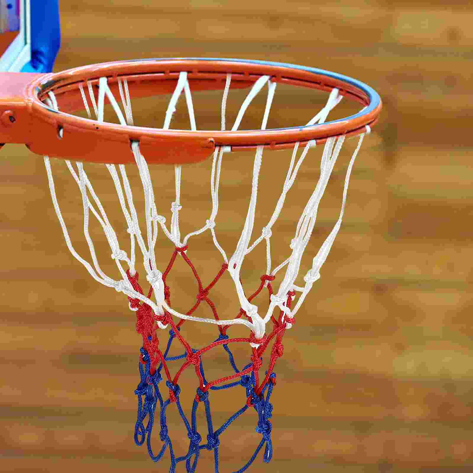 2 pieces outdoor nets heavy duty basketball nets basketball toy supplies