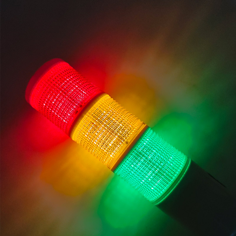 Mehrschichtiges Warnlicht, Werkzeugmaschine, dreifarbiges Licht, LED-Signal, Leuchtturm, Ton, Licht, Alarm, Betrieb, Fehlerlicht, 12/24 V, 220 V