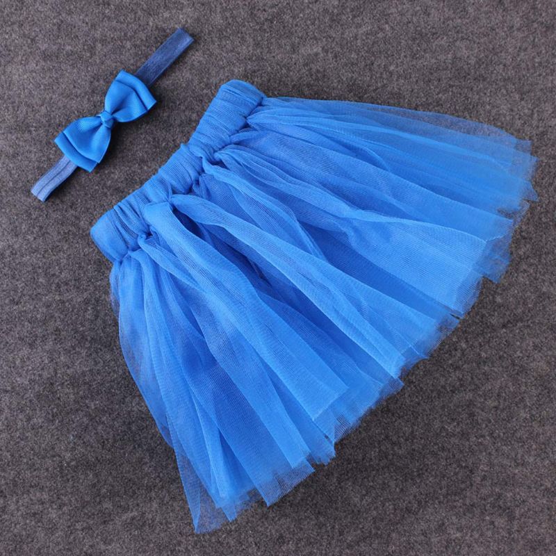 Cute Kids Meisjes Peuter Baby Boog Bloem Tutu Jurken Fotografie Prinses Jurk 85WA