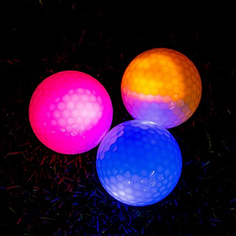 Topgolf bolde glød golf bolde blinkende glødende golfbold nat glød flash lyser langvarig lys nat sport