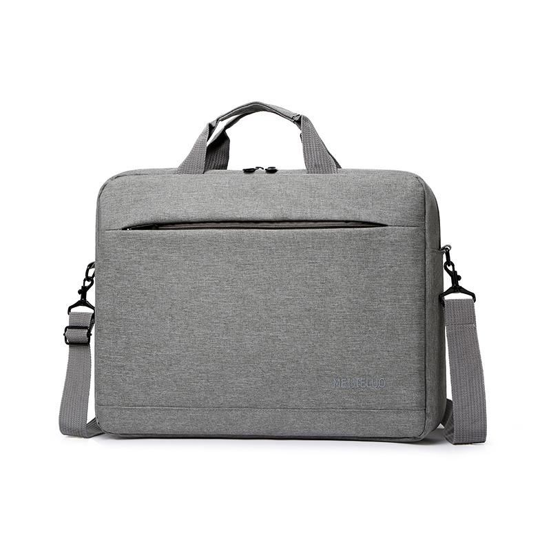 Leisure Work Briefcase Men Briefcase Breathable Waterproof And Scratch Resistant Business Office Laptop Bags Men Bolso Hombre: Gray