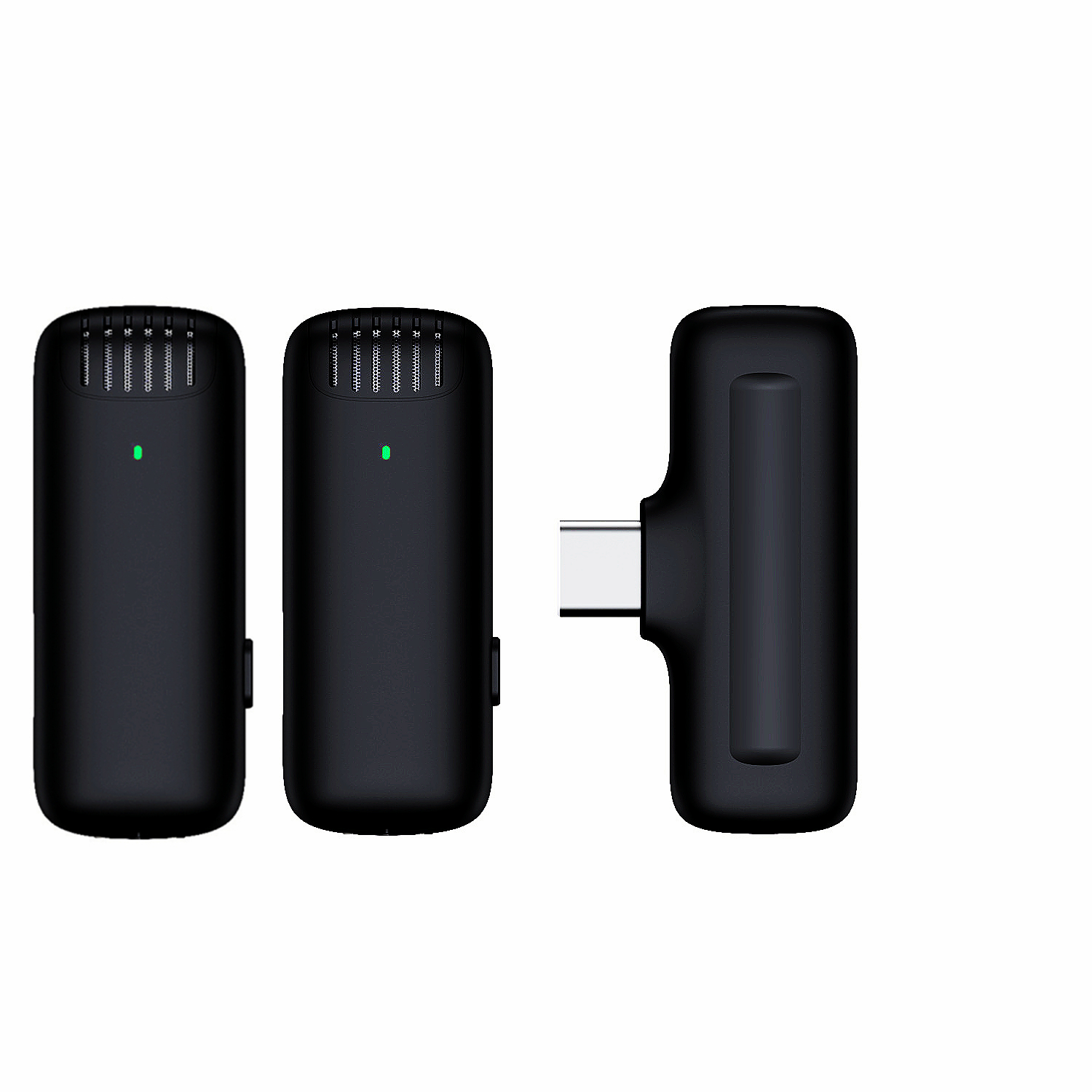 Kabelloses lavalier-mikrofon, plug-and-play-funkmikrofon kompatibel mit iphone und android, mikrofon mit automatischer synchronisierung und rauschunterdrückung für aufnahmen