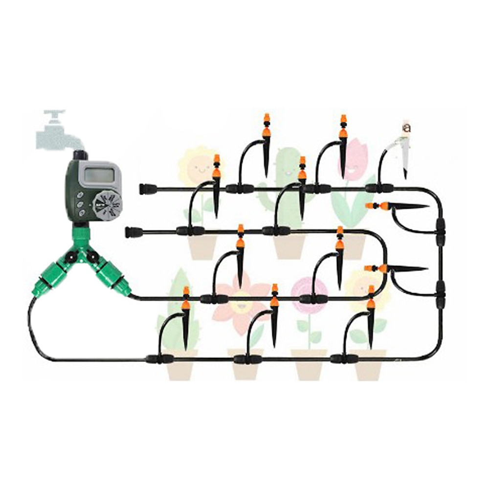Neue Garten Werkzeuge Bewässerung Timer Bewässerung Controller Kunststoff Programmierbare Automatische Elektronische Hause Schlauch Wasserhahn Automatische Spielen